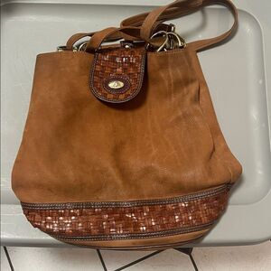 Italian Effe Soft Leather Shoulder Bag